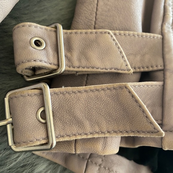 Iro Asheville Lilac Moto Leather Jacket - Picture 5 of 16